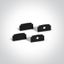 BLACK TRIMLESS PROFILE 2m FOR 20mm STRIPS + BLACK PC DIFFUSER thumbnail 1