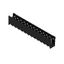 PCB plug-in connector, male header, open side, THT/THR solder connection, 5.08 mm, Number of poles: 13, 180°, Solder pin length (l): 3.2 mm, tinned, black, Box thumbnail 6