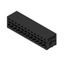 Printed circuit board terminals, 5.00 mm, Number of poles: 12, 90°, Solder pin length (l): 3.5 mm, tinned, black, PUSH IN without actuator, Clamping range, max. : 2.5 mm², Box thumbnail 4