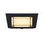 ALAMEA LED Recessed ceiling luminaire, black, 3000K, 45W thumbnail 2