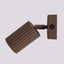 Wall lamp KARBON brown with a switch thumbnail 2