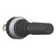 M22-WJS2V Joystick, with one operating point per operating direction, with metal shaft, 2 positions, Bezel: titanium, momentary, Vertical thumbnail 13