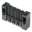 PCB plug-in connector, female header, Screw/clip-on flange, reversed, THT solder connection, 7.62 mm, Number of poles: 5, 180°, Solder pin length (l): 3.5 mm, tinned, black, Box thumbnail 1