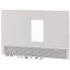 XMN441808C-BF Front plate, NZM4/800A/1250A, single, fixed version, W=800mm thumbnail 1