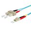 OpDAT patch cord SC-D/LC-D OM3, 15.0 m thumbnail 3