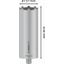 Diamond dry core cutter 1 1/4" UNC Best for Universal 157 mm, 400 mm, 8 segments, 11.5 mm thumbnail 2