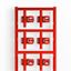 SlimFix Clip, Conductor and cable markers, 3.5 - 7 mm, 30 x 12.5 mm, red thumbnail 1