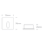 BLACK RECESSED IP54 3W WW 100-240V thumbnail 3
