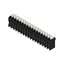 Printed circuit board terminals, 3.50 mm, Number of poles: 17, 180°, Solder pin length (l): 1.5 mm, black, PUSH IN with actuator, Clamping range, max. : 1.5 mm², Tube thumbnail 4