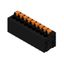 Printed circuit board terminals, 5.08 mm, Number of poles: 9, 180°, Solder pin length (l): 3.5 mm, tinned, black, PUSH IN with actuator, Clamping range, max. : 2.5 mm², Box thumbnail 3