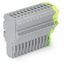 1-conductor female connector Push-in CAGE CLAMP® 1.5 mm² gray, green-y thumbnail 1