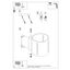 INEZ WALL LAMP GREY G9 1X40W IP20 thumbnail 6