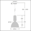 GLAC2 S LED2 1000-840 HFIX EC BK AL BK - Pendant LED luminaire thumbnail 3