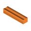 PCB plug-in connector, male header, closed side, THT solder connection, 5.08 mm, Number of poles: 48, 180°, Solder pin length (l): 3.2 mm, tinned, orange, Box thumbnail 4