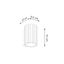 CARBON RED OCHRE WALL LAMP, DOWNWARD LIGHT, DECORATIVE GU10 LAMPSHADE thumbnail 6