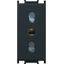 SOCKET ITALIAN P17/11+KS 2P+E 16A 250V~ 1M SB 6217690 thumbnail 1