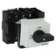 On-Off switch, P1, 40 A, service distribution board mounting, 3 pole + N, 1 N/O, 1 N/C, with black thumb grip and front plate thumbnail 14