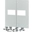 XM2N44F08C-XMV Front plate, 2xNZM4, 3p, fixed with mechanical interlock, W=800mm, grey thumbnail 4