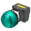 M22N Indicator, Plastic semi-spherical, Green, Green, 220/230/240 V AC A2265080D thumbnail 2