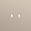 Onefold faceplate, for Niko Toggle set (2 parts), Niko Home Control, s thumbnail 2