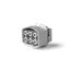 Coupler 6-pole 25A socket, grey thumbnail 1