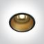 BLACK GU10 10W BRASS REFLECTOR DARK LIGHT thumbnail 1