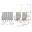 THT female header straight Pin spacing 5 mm gray thumbnail 3