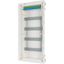 KLV-48HWP-SF Hollow wall compact distribution board, 4-rows, super-slim sheet steel door thumbnail 13