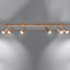 CEILING LAMP BERG 6 NATURAL WOOD GU10 6X40W IP20 thumbnail 8