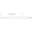 T5 LED GLASS TUBE 16w CW FROSTED 230v thumbnail 4