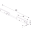 Conductive connector 24V White 285mm thumbnail 2