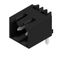 PCB plug-in connector, male header, closed side, THT solder connection, 3.50 mm, Number of poles: 2, 90°, Solder pin length (l): 4.5 mm, tinned, black, Box thumbnail 8
