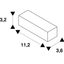 EUTRAC feed-in, earth right, white thumbnail 2