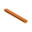 PCB plug-in connector, male header, Solder flange, THT solder connection, 5.08 mm, Number of poles: 19, 90°, Solder pin length (l): 3.2 mm, tinned, orange, Box thumbnail 2