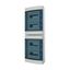 Surface Mounted Board, IP65, IK08, 4-rows 48 modules without screw ter thumbnail 1