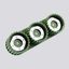 Ceiling lamp AURA 3 olive green Gx53 thumbnail 3