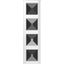 4-gang frame A584WW thumbnail 2