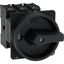 P3-100/V/SVB-SW Main switch, P3, 100 A, rear mounting, 3 pole, STOP function, With black rotary handle and locking ring, Lockable in the 0 (Off) position thumbnail 21