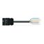 pre-assembled connecting cable Eca Plug/open-ended black thumbnail 3