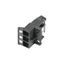 PCB plug-in connector, Connection element, left, male header, open side, THT/THR solder connection, 5.00 mm, Number of poles: 3, 90°, Solder pin length (l): 1.5 mm, tinned, black, Tape thumbnail 1