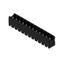 PCB plug-in connector, male header, Dovetails for fixing blocks, THT solder connection, 5.08 mm, Number of poles: 12, 180°, Solder pin length (l): 3.2 mm, tinned, black, Box thumbnail 2