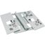 XMN430602 Mounting kit, 2xNZM4, 1600A, 3p, fixed version, W=600mm, grey thumbnail 2