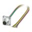 SACC-SQ-M12MS-8CON-20/0,5 - Device connector front mounting thumbnail 2