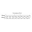 FLEXIBLE STRIP 24V WW 5m ROLL 15x45deg 18W/m IP65 DIMMABLE thumbnail 2