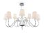 Modern Florero Chandelier Chrome thumbnail 1
