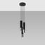 LOOPEZ 3P HANGING LAMP BLACK/CHROME GU10 3X40W IP20 thumbnail 5