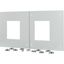 XTMP2IX16FC-H550W1000 Front panel for 2x IZMX16, fixed mounting, HxW=550x1000mm thumbnail 2