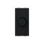 Resistive rotatory dimmer 127/230V - 1M - Matt Black thumbnail 1