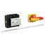 P3 Main switch, 80 A,Rear mounting, 4 pole, Form M4/K2-R, Red, Short t thumbnail 4