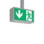 RECHTECK, 5,2 W, silver, on/off Pendant luminaires, L 362 B 125 H 192, thumbnail 2